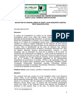 DETECCIÓN DE LAS AVES DIURNAS DEL CENTRO DE INVESTIGACIÓN SANTA LUCIA, PRIMERA IDENTIFICACIÓN