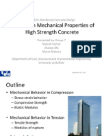 Group 7 - Mechanical Properties of HSC