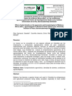 Efecto de la densidad de siembra en el comportamiento agronómico y bromatológico de la Morera Morus alba L. en las condiciones agroecológicas del Centro de Investigaciones Santa Lucía, Instituto Universitario de la Paz, Barrancabermeja Santander