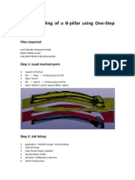 B-Pillar Gravity Loading One-Step Static