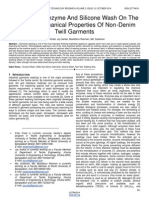 Influence of Enzyme and Silicone Wash On The Physico-Mechanical Properties of Non-Denim Twill Garments