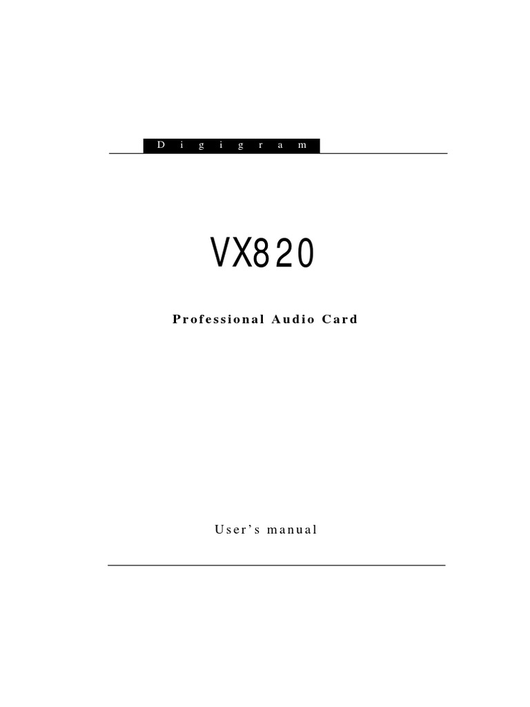 Vx820 Manual | PDF | Electromagnetic Interference | Radio