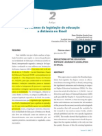 Lessa, SCF - Os Reflexos Da Legislação de EaD No Brasil