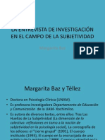 La Entrevista de Investigación en El Campo de (Expo)