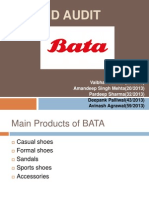 Brand Audit of BATA Shoes