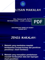 Penulisan Makalah