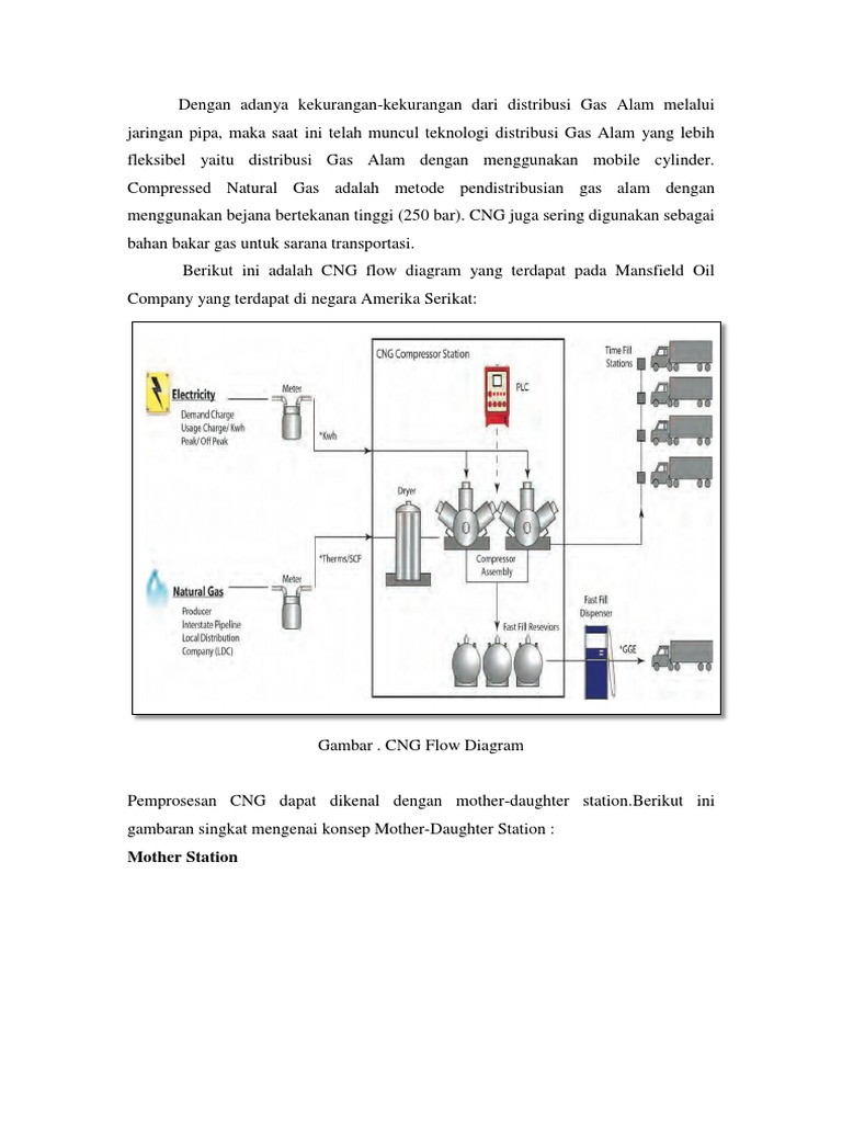 Teknologi Distribusi Gas CNG Efisien | PDF | Bisnis | Komputer