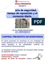 Costos y Presupuesto 5 - Inventario de Seguridad