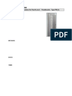 Standard Specifications For P Panelboards - Type PRL3a: Industry Standards