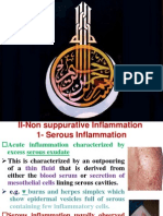 Non-Suppurative Inflammation Types