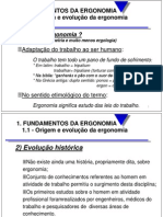 Fundamentos da Ergonomia