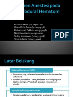 Subdural Hematom