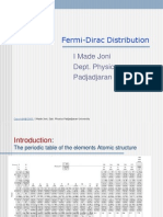 Fermi Dirac Distribution 2005
