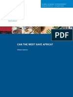 Can The West Save Africa