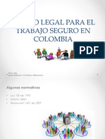 Marco Legal para El Trabajo Seguro en Colombia