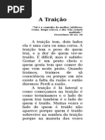 A Traição Livro