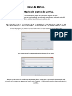 Base de Datos Manual