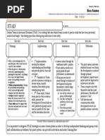 graphic organizer stad
