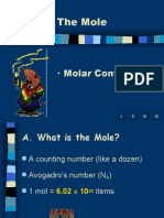 The Mole: - Molar Conversions
