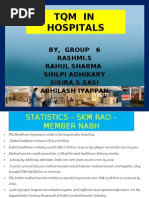 TQM in Hospitals - GRP 6