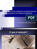 Introdução Aos Estudos Da Tradução