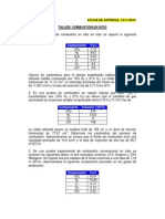 Calculo de Los Parametros de Combustion en Sitio