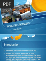 Natural Disaster Webquest