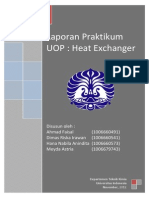 Laporan Praktikum Heat Exchanger