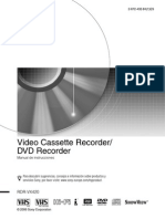 Mu Grabador Dvd-Vcr Sony Rdr-Vx420