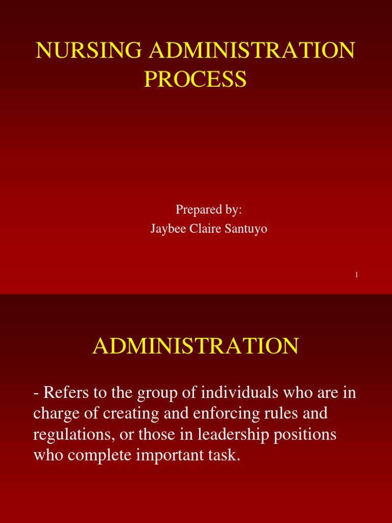 Nursing Administration PDF Nursing Performance Appraisal