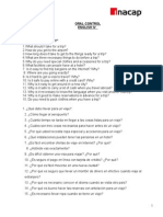 Oral Test English IV Terminal