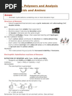 Rings, Polymers and Analysis (Unit 4) - OCR Chemistry Notes- Robbie Peck