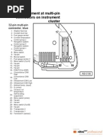 Pin Assignment Instrument Cluster