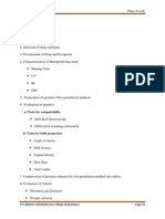 Plan of Work:: Sri Lakshmi Venkateshwara College of Pharmacy