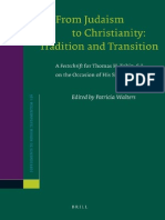 Patricia Walters From Judaism To Christianity Tradition and Transition. A Festschrift For Thomas H. Tobin, S.J., On The Occasion of His Sixty-Fifth Birthday 2010 PDF