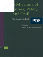 Bruce Chilton, Craig A. Evans Eds. The Missions of James, Peter, and Paul Tensions in Early Christianity Supplements To Novum Testamentum 115 2004 PDF