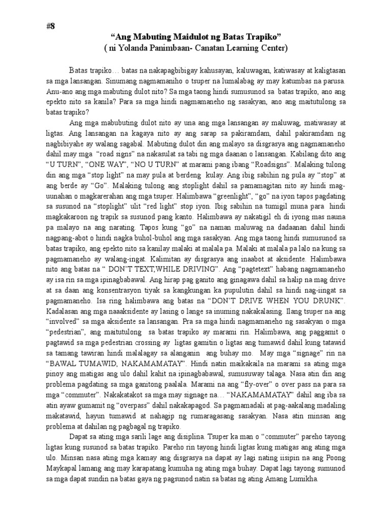 How to write essay in tagalog image