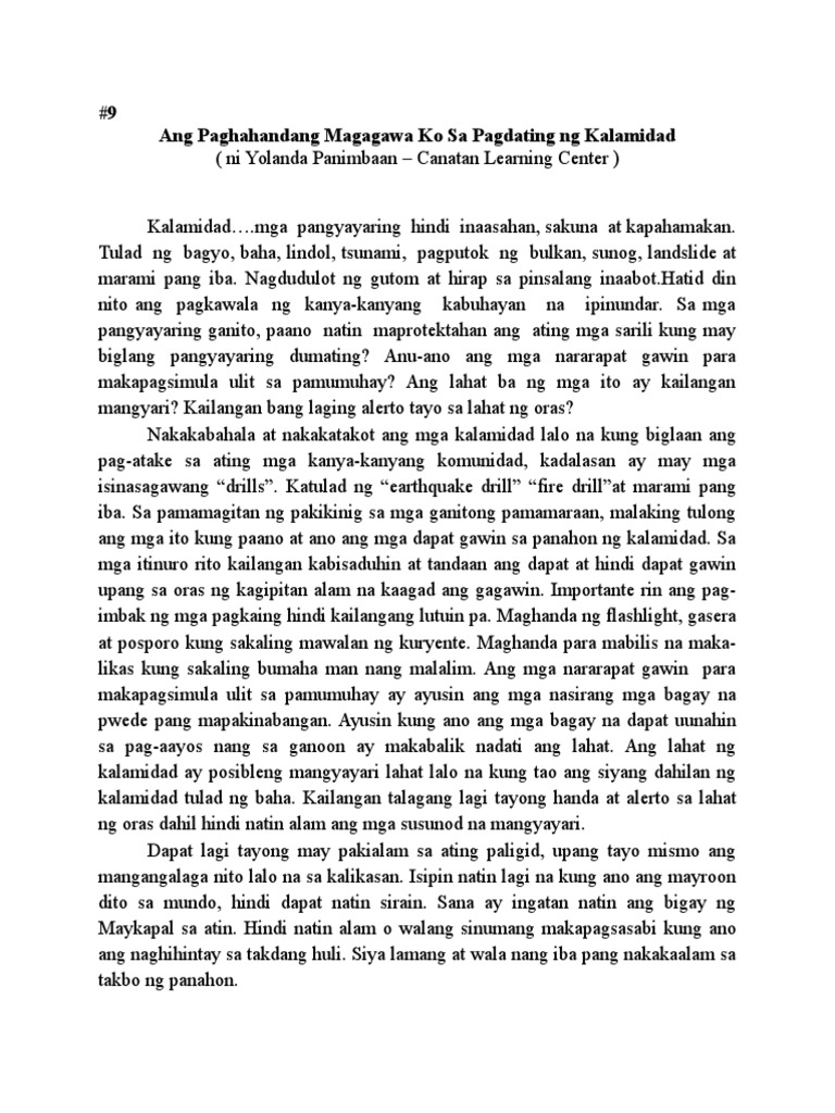 Sanaysay tungkol sa kalusugan image