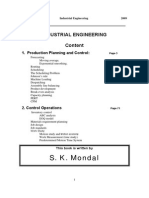 Industrial Engineering 2009 by S K Mondal PDF