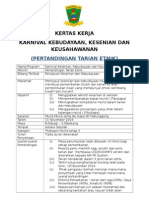 Kertas Kerja Karnival