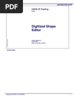 Digitized Shape Editor V5R19