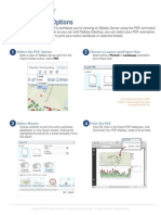 Enhanced PDF Options: Select The PDF Option Choose A Layout and Paper Size