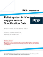 Pellet System Oxygen Sensor OSx-1 Data-Sheet