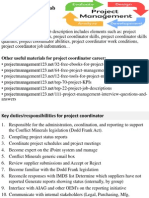 Project Coordinator Job Description