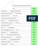 Word Formation Exercises