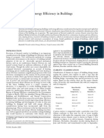 Climatic Design For Energy Efficiency in Buildings