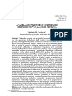 Analiza Geoprostorne I Vremenske Distribucije Vulkanskih Erupcija