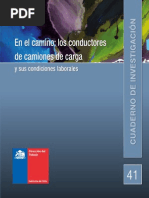 Los Conductores de Camiones de Carga y Sus Condiciones Laborales