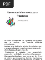4.-Uso Material Concreto para Fracciones