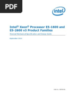 Intel Xeon E5 v3 Thermal Guide